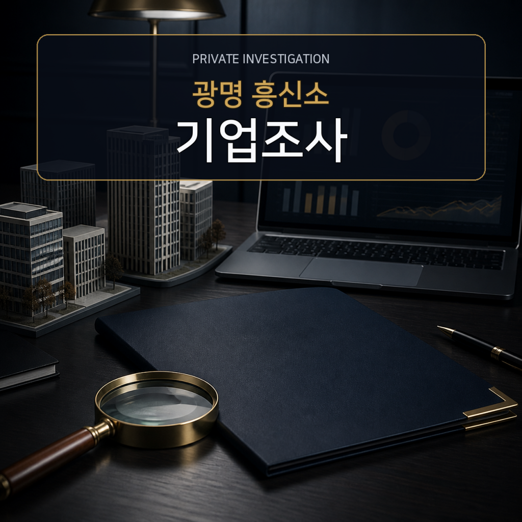 광명 기업·거래처 조사 전문 흥신소